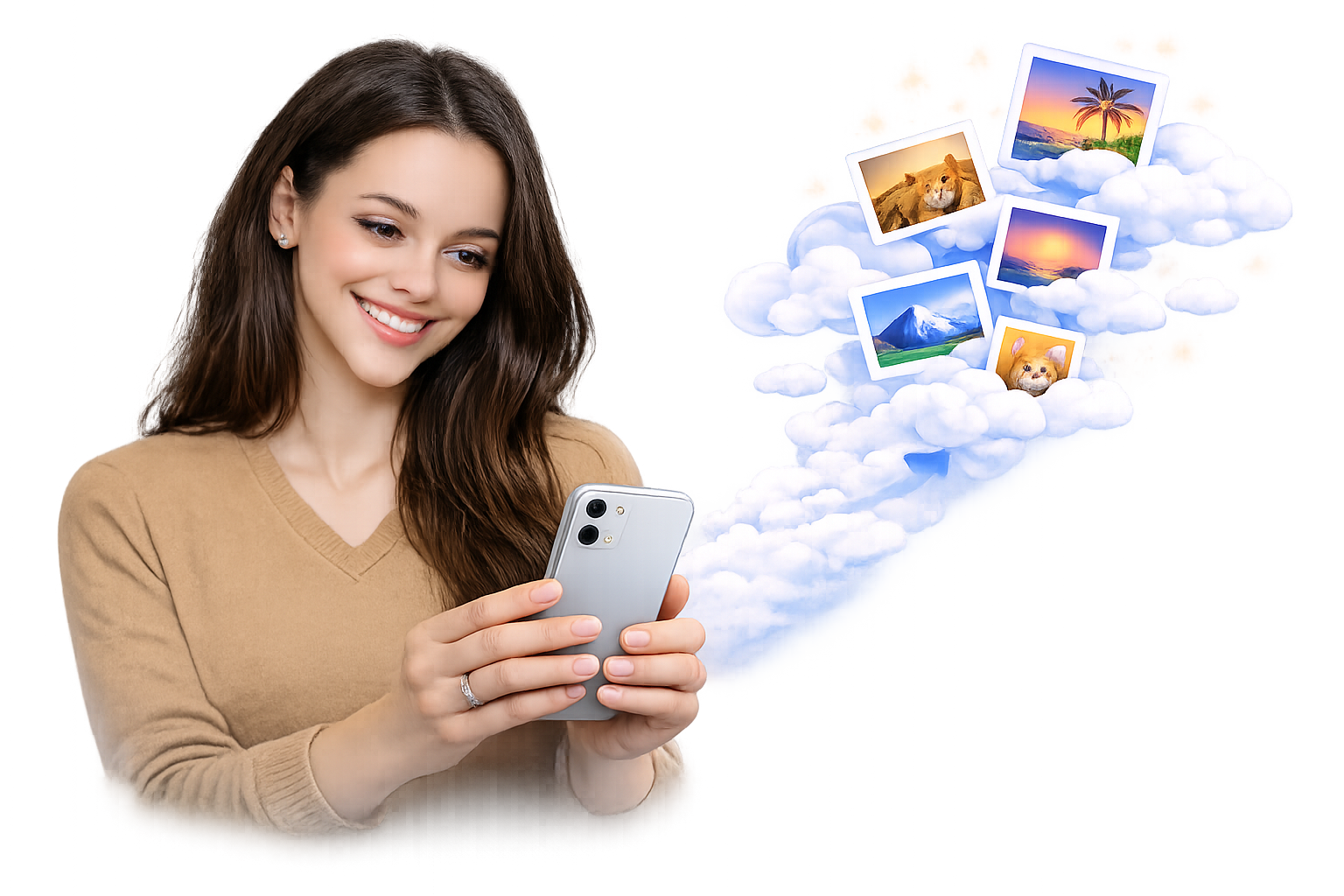 Освободи память телефона